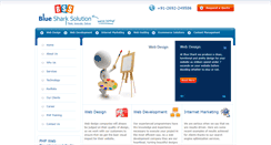 Desktop Screenshot of bluesharksolution.com
